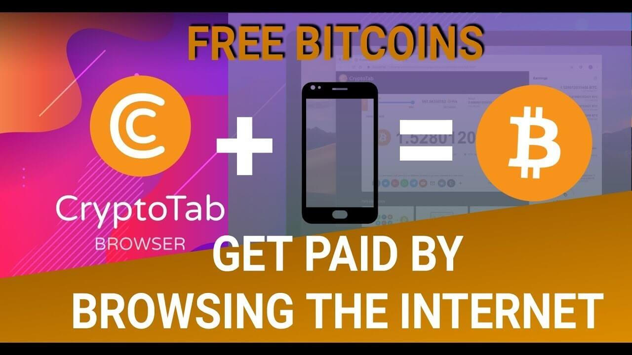 earn FREE btc with CryptoTab